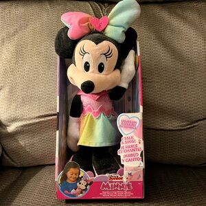 Disney Minnie Mouse Rainbow Plush Toy